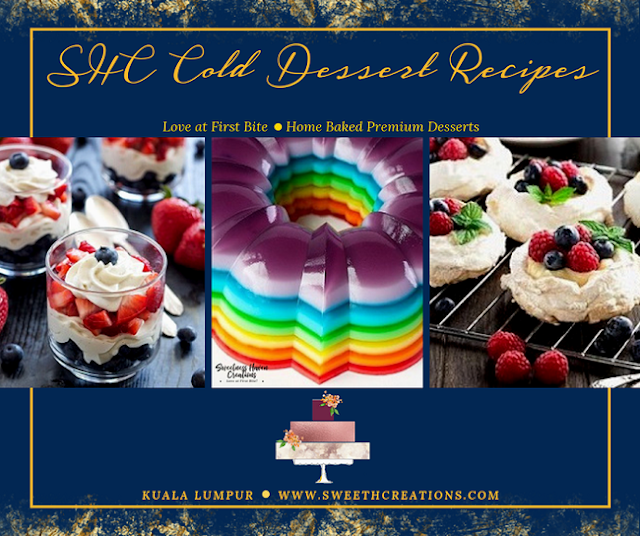 SHC RECIPES SHC COLD DESSERT RECIPES
