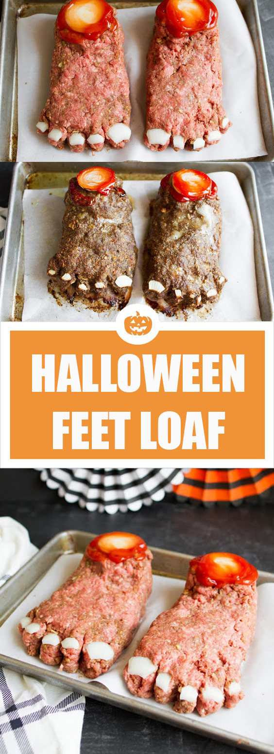 Halloween Feet Loaf