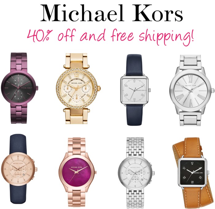 Today at Nordstrom you can shop their Michael Kors watch sale with up to 40% off
