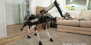 SpotMini - A Giraffe like robot from Boston Dynamics