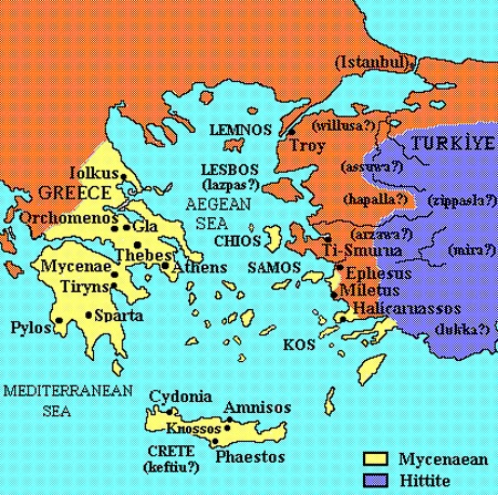 Murder Is Everywhere The Truth Behind The Trojan War 10 The Trojan War Map