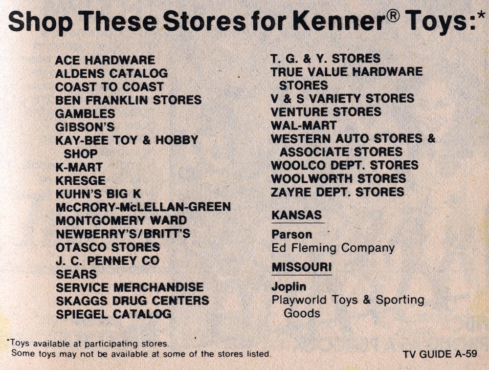 Neato Coolville 1979 KENNER TOYS COUPON BOOKLET