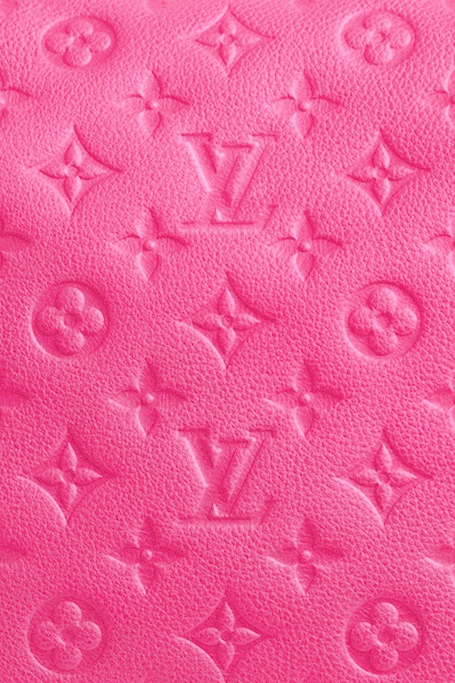   Pink Leather Louis Vuitton Patterns   Android Best Wallpaper