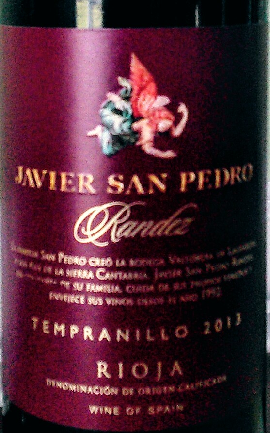 South Carolina Wine Joe Javier San Pedro Randez Rioja Tempranillo 2013