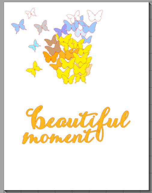 Beautiful Moment Scrapbook Page by Chantalle McDaniel using 17turtles Digital Cut Files