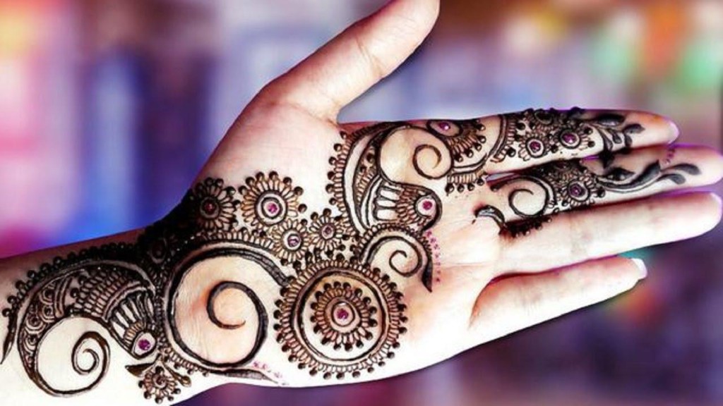 Pakistani Arabic Henna Design Pakistani Arabic Henna Design for Eid
