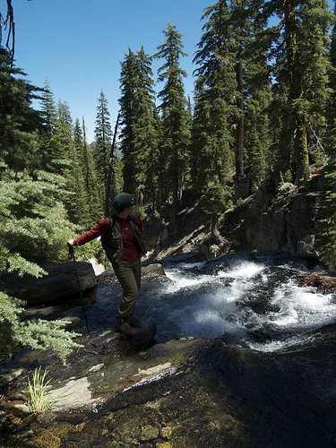 Kings Creek en Lassen Volcanic Park