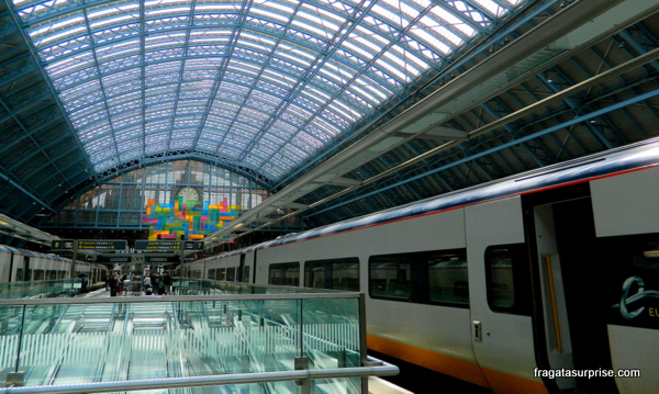 Eurostar, Estação Saint Pancrass, Londres