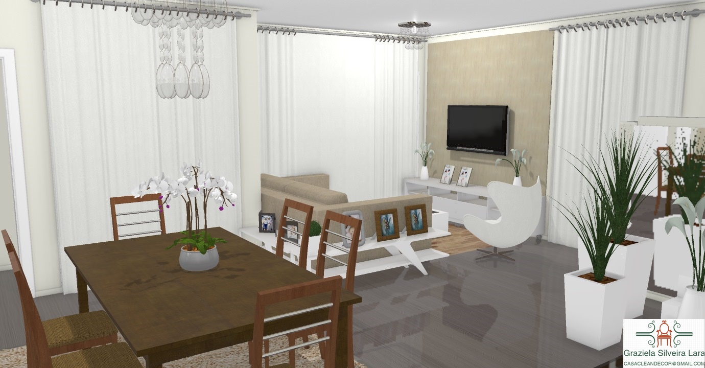 Construindo Minha Casa Clean Consultoria De Decora O Online Salas -> Sala Simples Com Mesa De Jantar Construindo Minha Casa Clean Consultoria De Decora O Online Salas -> Sala Simples Com Mesa De Jantar