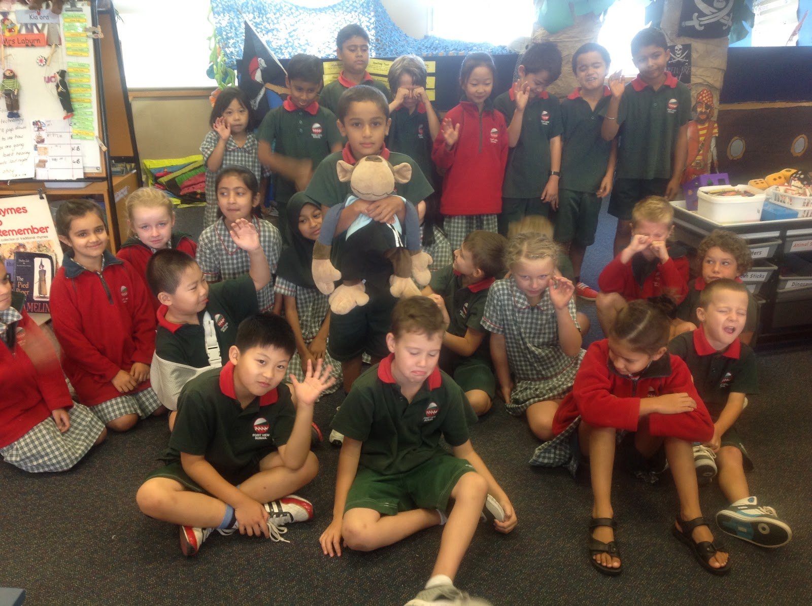 Kids with a View Marvin's last day at Point View School