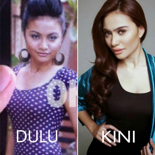 Perbandingan Wajah Artis Dulu dan Sekarang Perbandingan Wajah Artis Dulu dan Sekarang