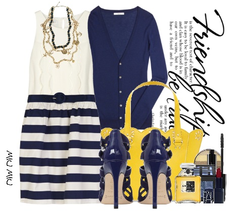 Ladyfairy's closet: Fashion trends 2012: Navy style