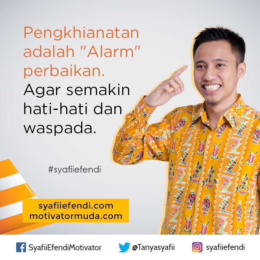 Kata Kata Mr Syafii Efendi