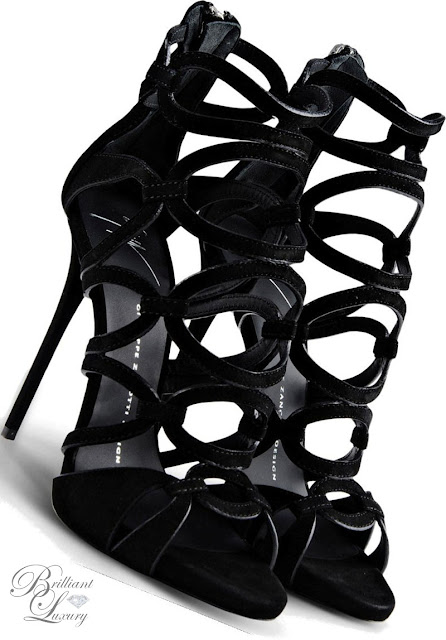 Brilliant Luxury ♦ Giuseppe Zanotti Circle Cutout Sandals Brilliant Luxury ♦ Giuseppe Zanotti Circle Cutout Sandals