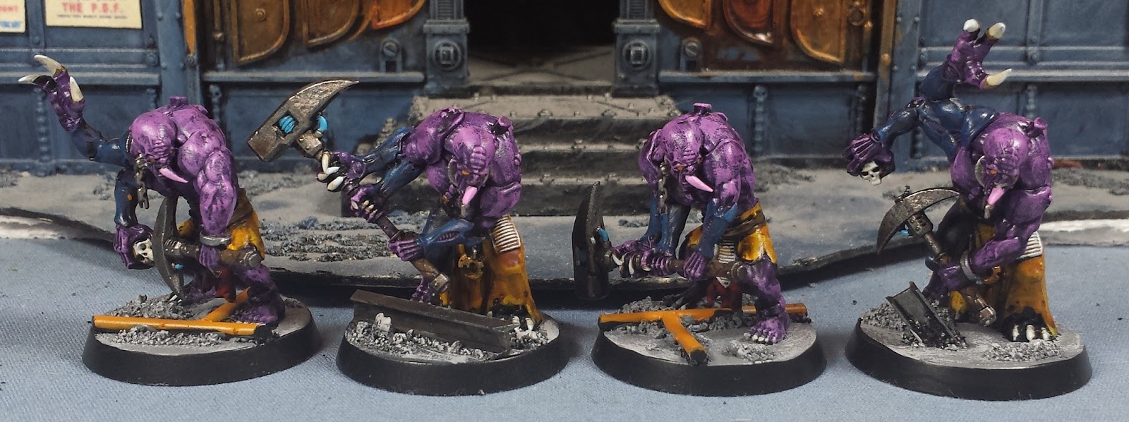 Mordian 7th Regiment: 40k Genestealer Cult - Demolition Claw Acolytes ...