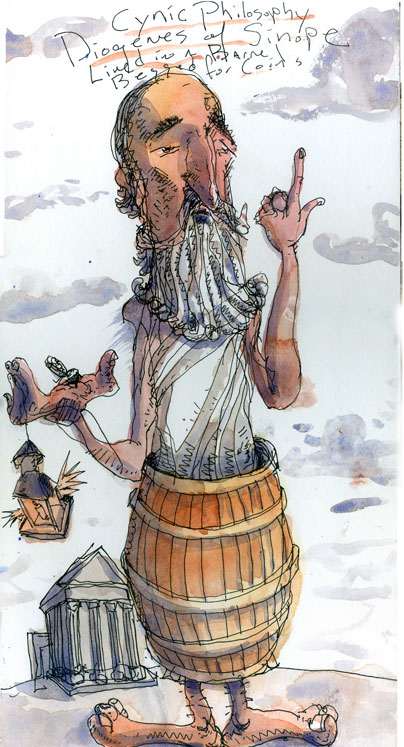 Diogenes philosophy - nipodeye