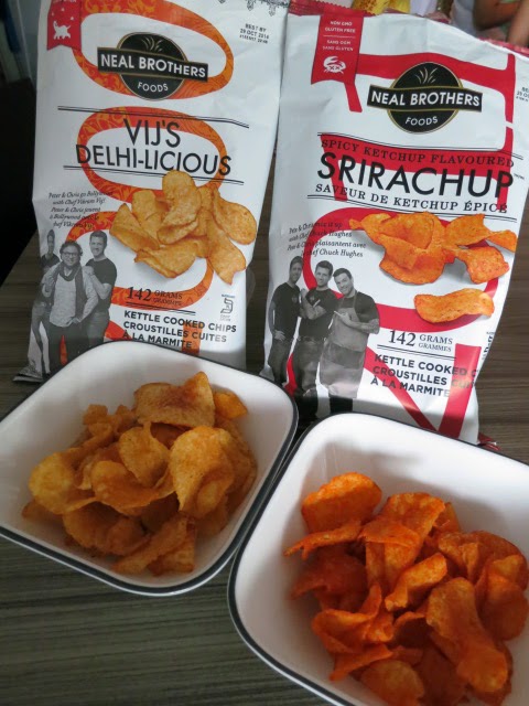 Neal Brothers Vij's Delhi-licious and Srirachup Chips