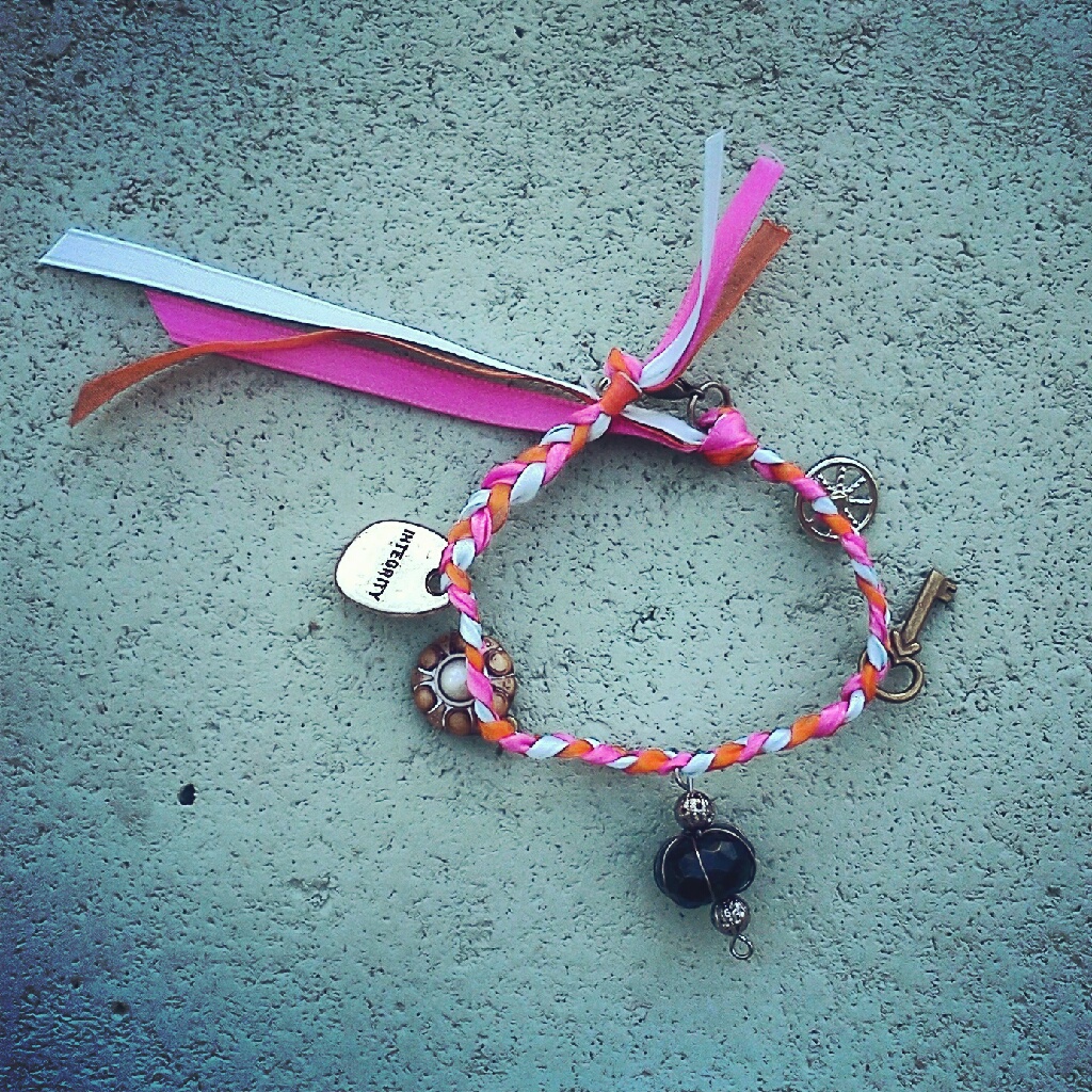 Confetti Monster Schemes DIY Braided Charm Bracelet Updates