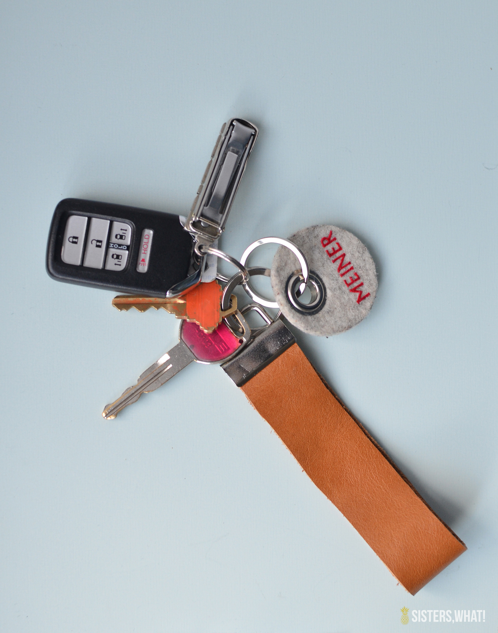 Leather Key Fob DIY