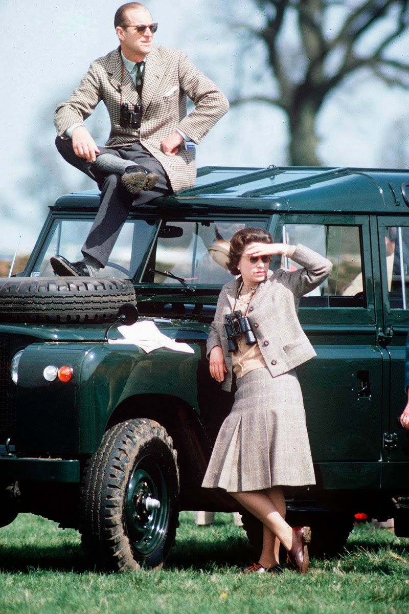 Queen Elizabeth and Prince Philip, Duke of Edinburgh at 