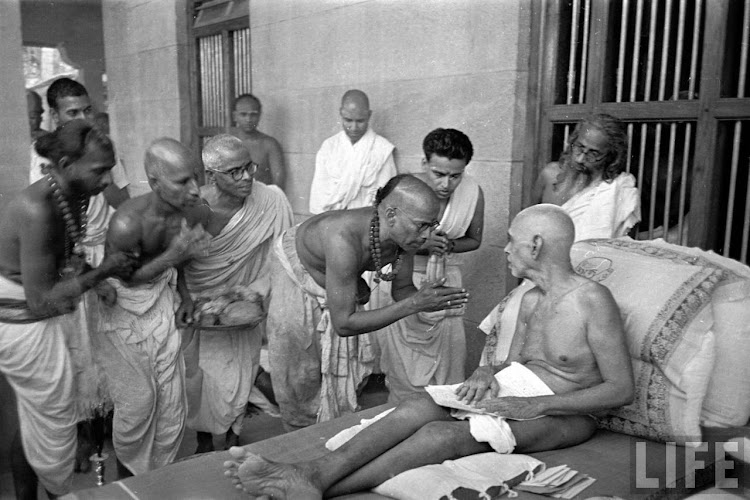 Hindu Spiritual Guru Ramana Maharshi - 1949