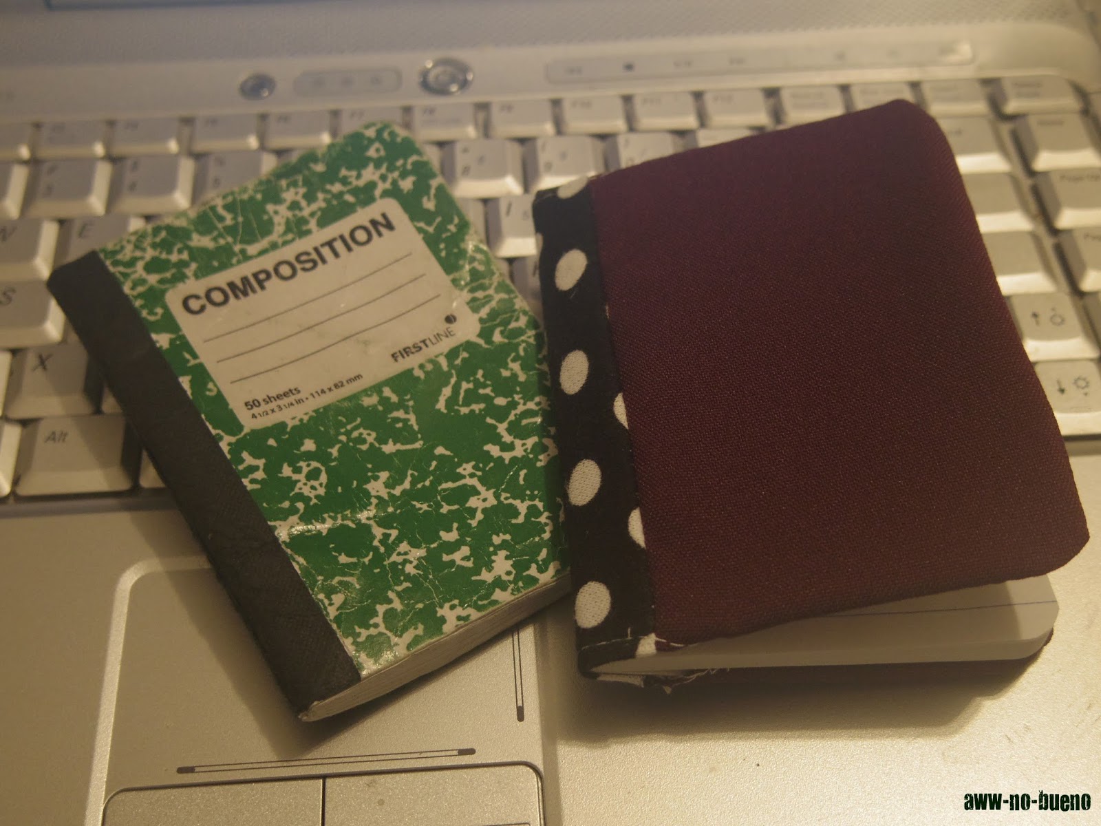 Aww... No Bueno! Mini Composition Notebook Cover (146/365)