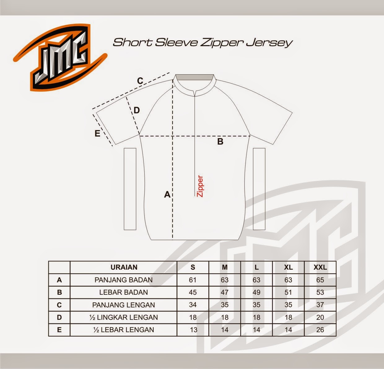 jmc-jersey-size-specification