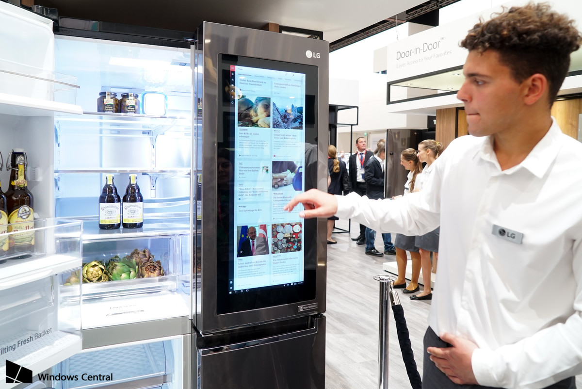 CES2017 LG presentó su refrigerador con inteligencia artificial