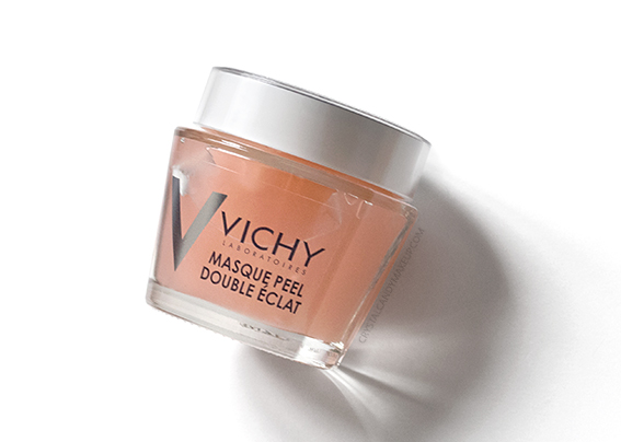 Vichy Mineral Face Mask Review Double Glow Peel AHA Fruit Acids Volcanic Rock