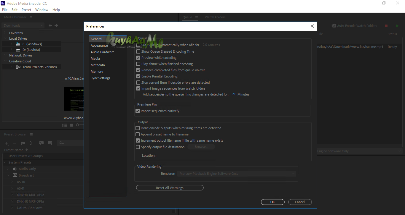Adobe Media Encoder 2023 Full Version kuyhAa