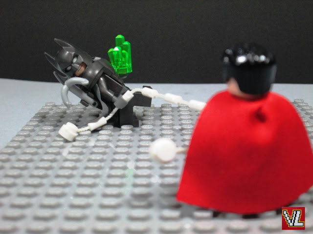 MOC LEGO inspirada no filme ‘Batman V Super-Homem: O Despertar da Justiça’.