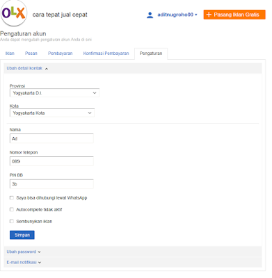 Cara Mendaftar dan Membuat Akun di OLX.co.id 2015