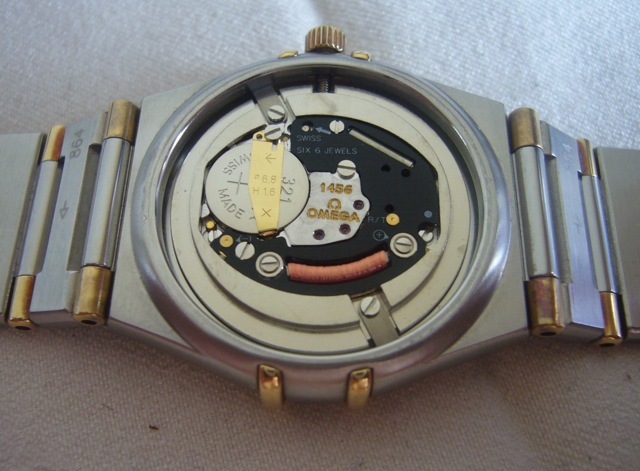 omega constellation battery type