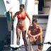 Cristiano Ronaldo spends some quality time with his family on board a luxury yacht in Saint Tropez