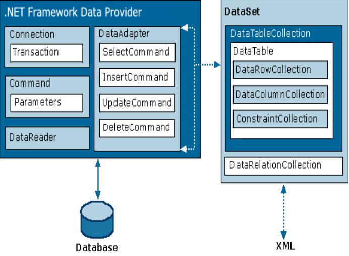 Логическая модель MS SQL Server. MS SQL Server новое соединение. Основные компоненты технологии ado.net. Northwind Sample database. Db collection