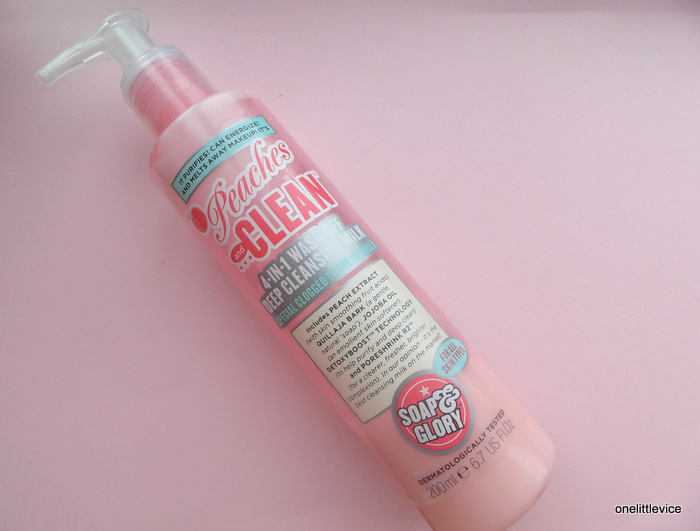 soap & glory cleansing milk