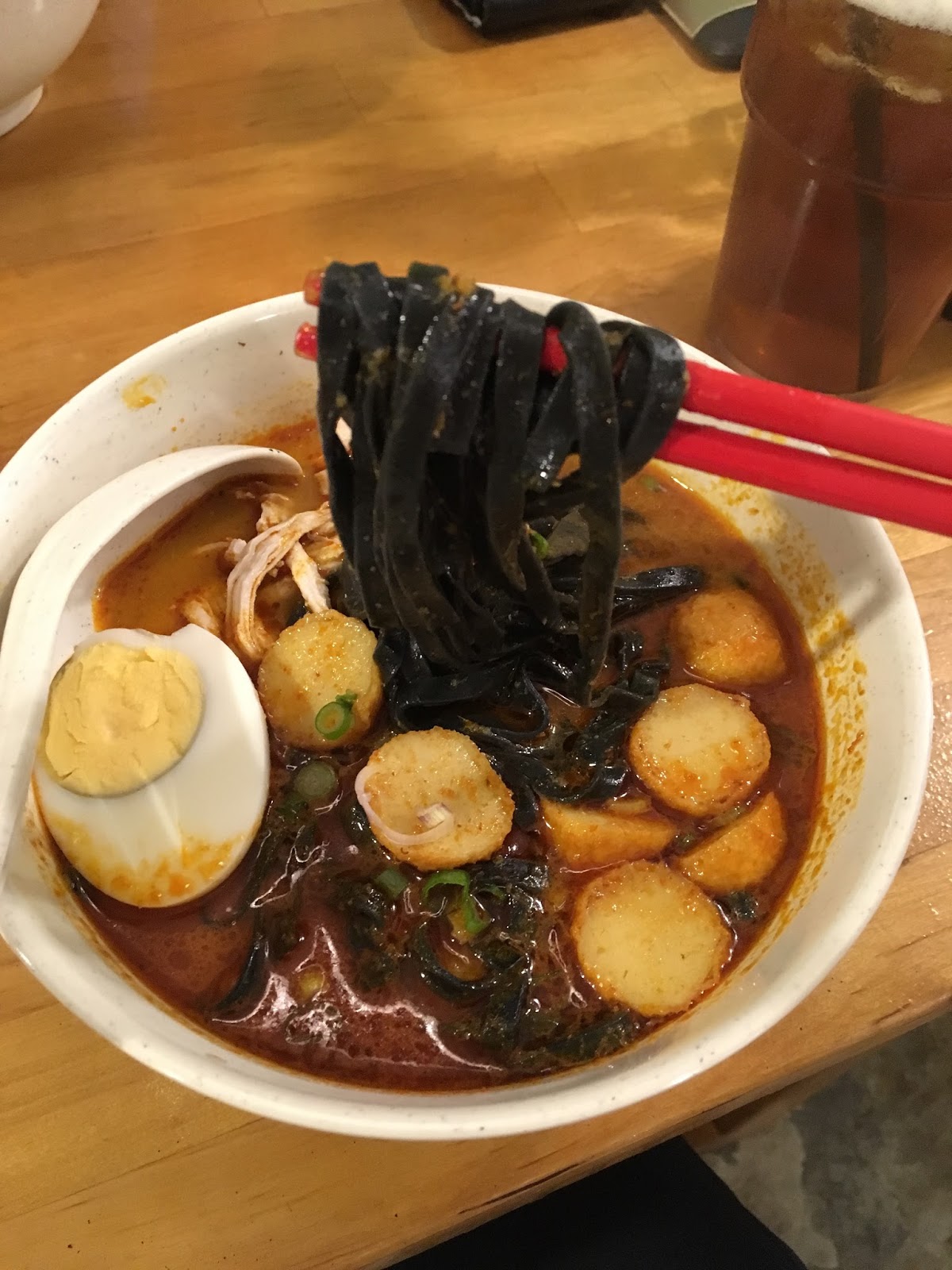 Clumsy Fallen Angel Path Charcoal Noodles Little Wonton Cafe, TTDI