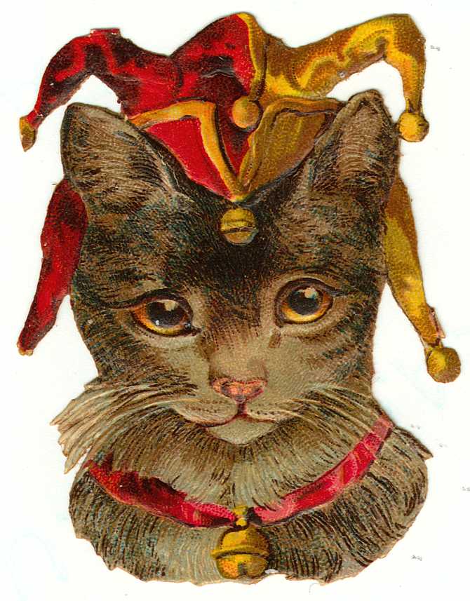 vintage kitty clipart - photo #11