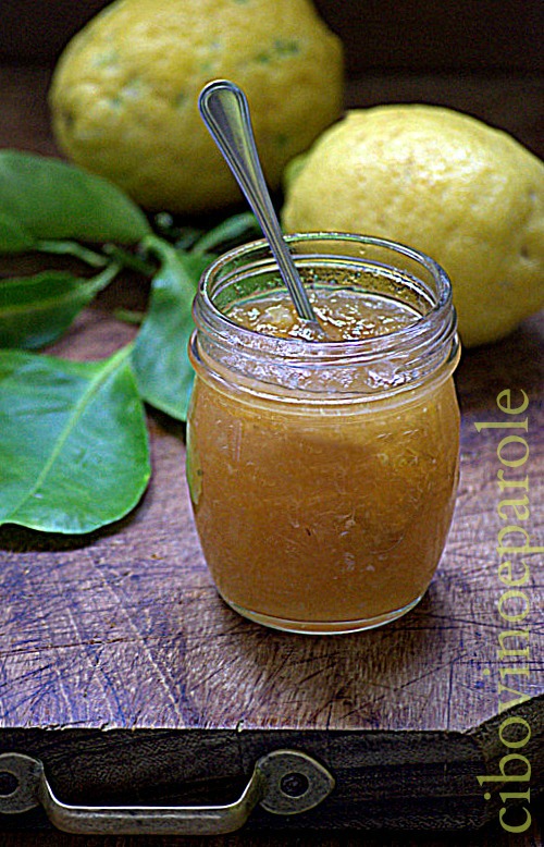 Lemon marmalade -recipe
