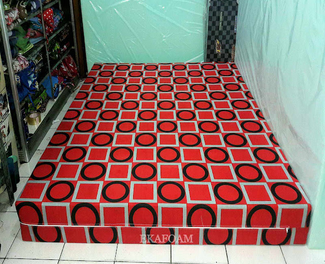 Kasur inoac gerai gory merah Kasur inoac motif gerai gory merah
