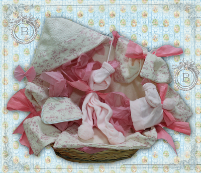 Canastilla " Baño " Modelo exclusivo de Berreteaga