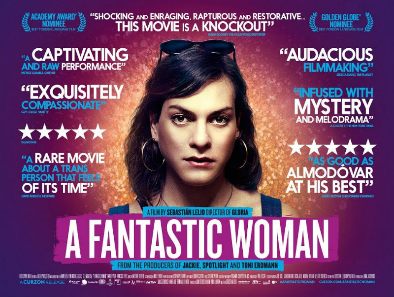 A FANTASTIC WOMAN poster