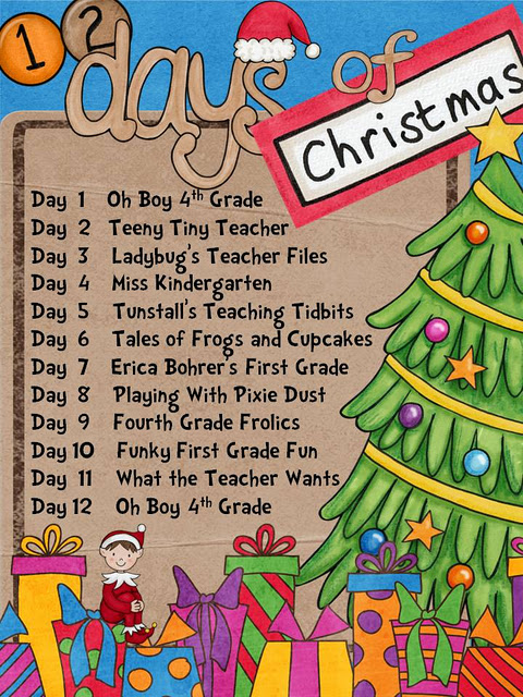 Simply The Classroom: 12 Days of Christmas Party