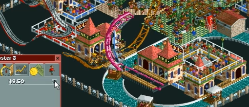 (스압주의) 롤러코스터 타이쿤 장인 - 킹무성