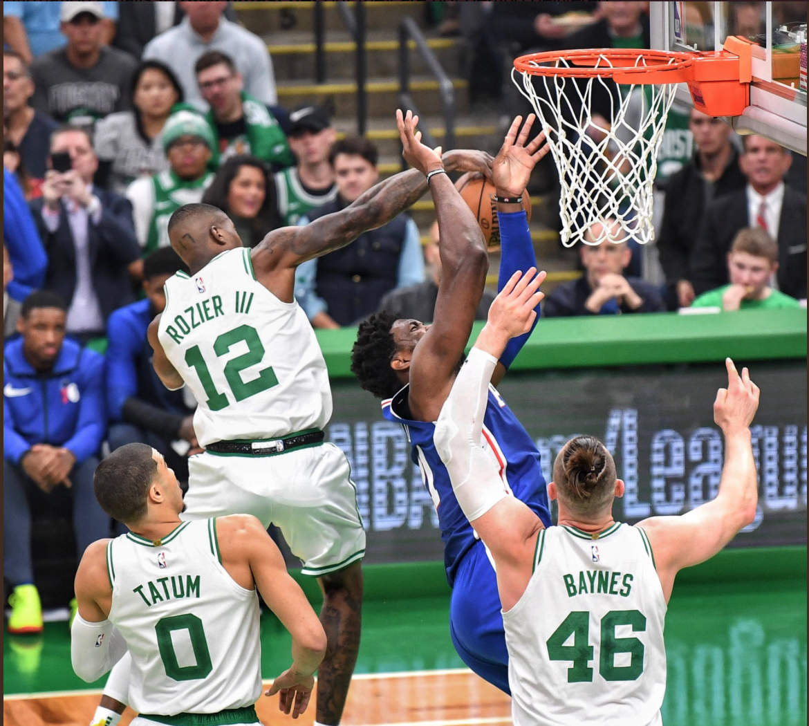 Celtics wear down 76ers, win 10587 on Opening Night