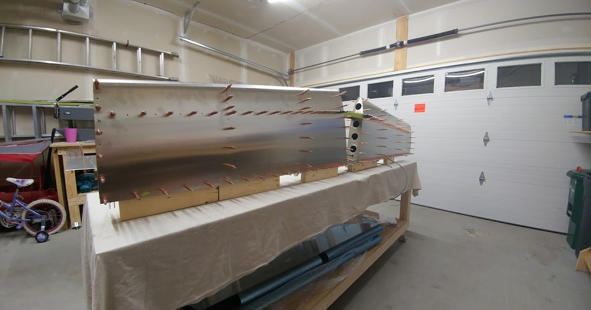 Skinning the horizontal stabilizer, and working vertically