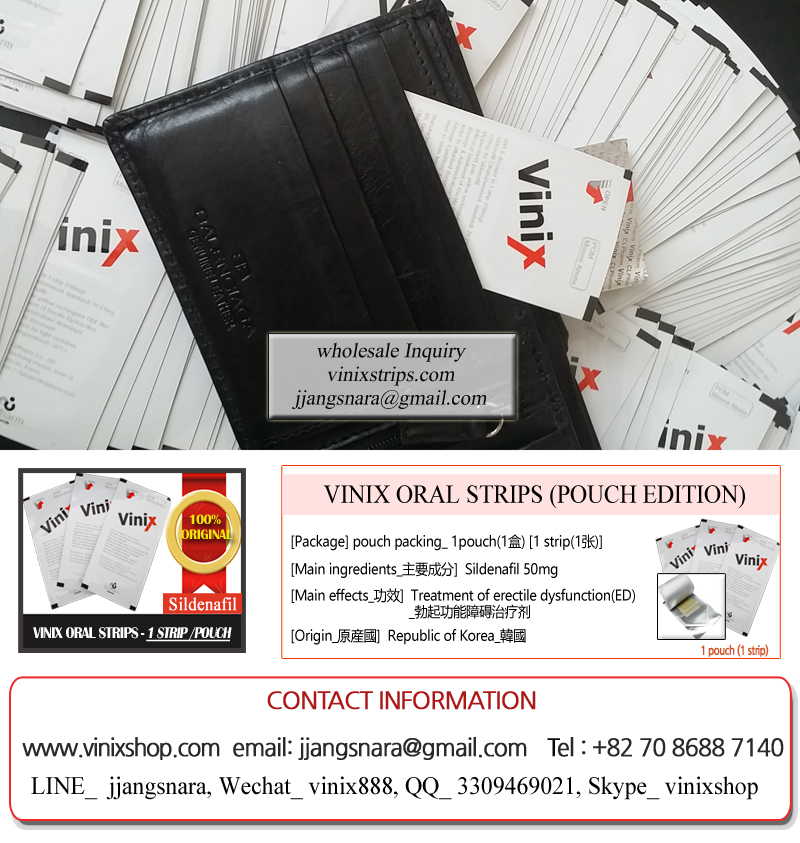 Vinix Oral Strips VINIX & SENTRIP Safety delivery to "Hong Kong, Macau