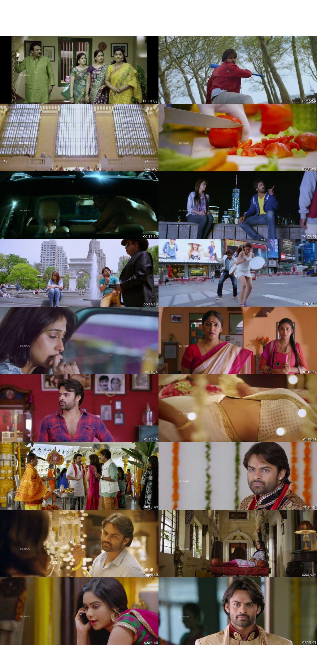 Screenshot Of Subramanyam For Sale (2015) Hindi Dubbed South Indian Movie