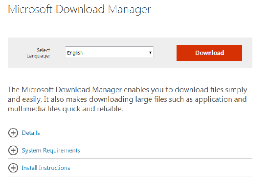 Microsoft download manager Microsoft download manager