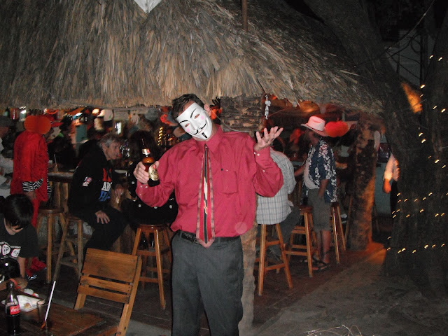 Halloween party La Palapa bar Panajachel Guatemala Halloween party La Palapa bar Panajachel Guatemala